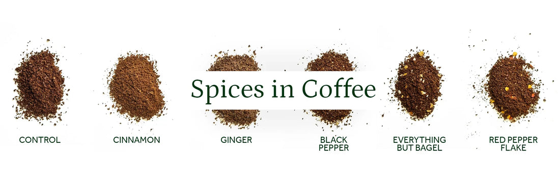 Ground Spices in Coffee Experiment